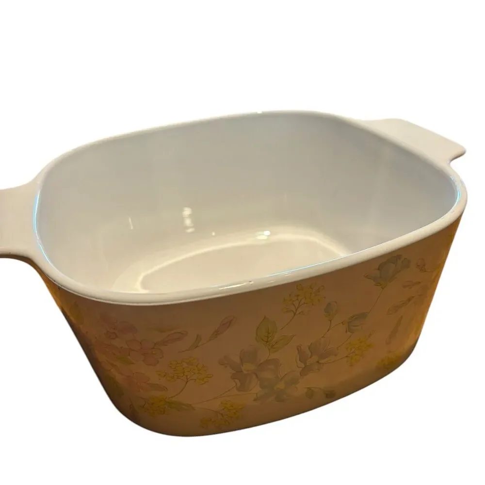 Corning Ware 3L Casserole Dish Floral Pastel Bouquet